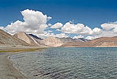  The intensely blue clear water of Pangong Tso - Ladakh 